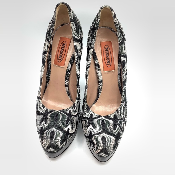 Missoni Platform Pumps - Picture 4 of 6